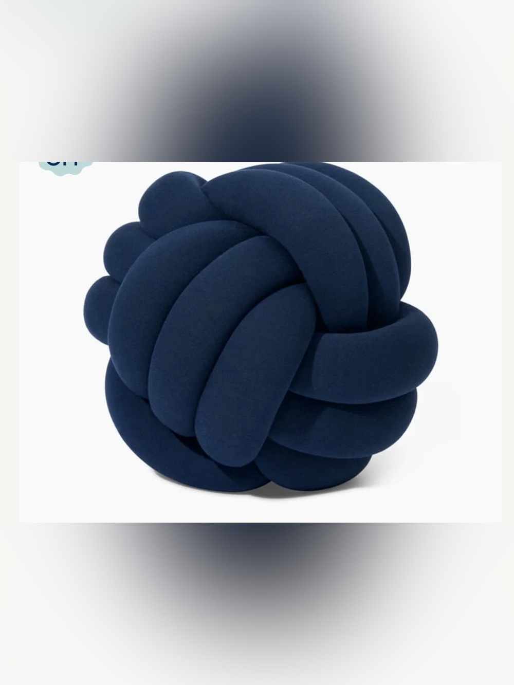 Bearaby Pink Knot Relaxation Pillow - Sensory Stress Relief Cushion
